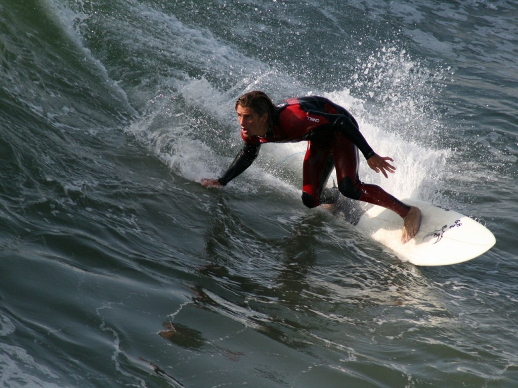 Southern California surfing